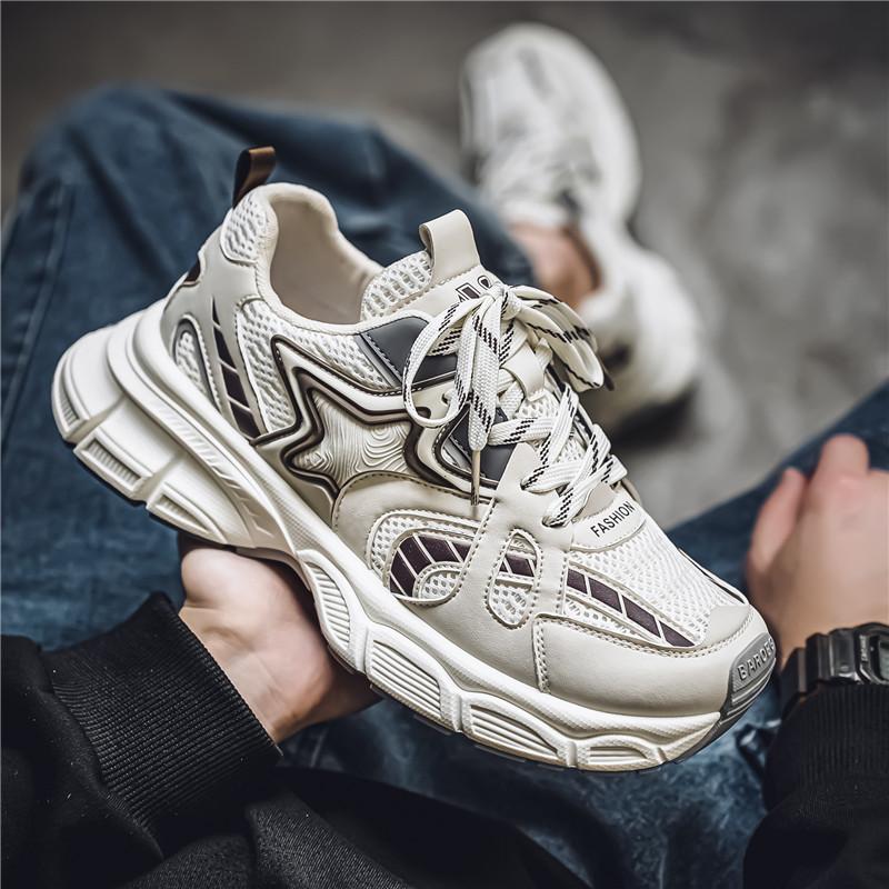 Shoes Casual Sports Mesh Men's Shoes Comfortable Breathable Popular Shoes Four Seasons Casual Sports Men's Shoes 39-44