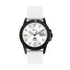 FOSSIL BLUE Date White Silicone Watch Three-Hand