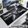 Custom Name Text Mouse Pad Athletic Bilbao FC Personalized Desk Pad For Work And Gaming