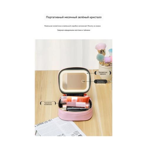 Portable 2026 Makeup Bag for Women, Compact Travel Toiletry Organizer Bags