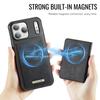 For iPhone 17 Pro Magnetic Case CASEME ME80 Series Leather PC TPU Phone Cover with Detachable Wallet