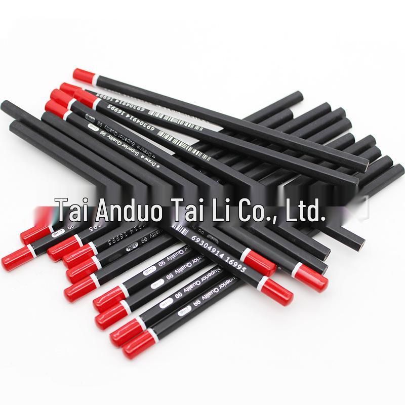 Student Writing Wooden HB Pencil with Free Shipping - Great for Kindergarten Learning, Doodling, and Character Practice HB 20 pcs/OPP bag чёрный