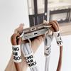Crossbody Lanyard 2 Rope Liquid Silicone Case For iPhone 17 Air 17 16 15 14 13 12 11 Pro Max X XR Max 7 8 Plus Samsung S25 S24 23 Ultra Plus