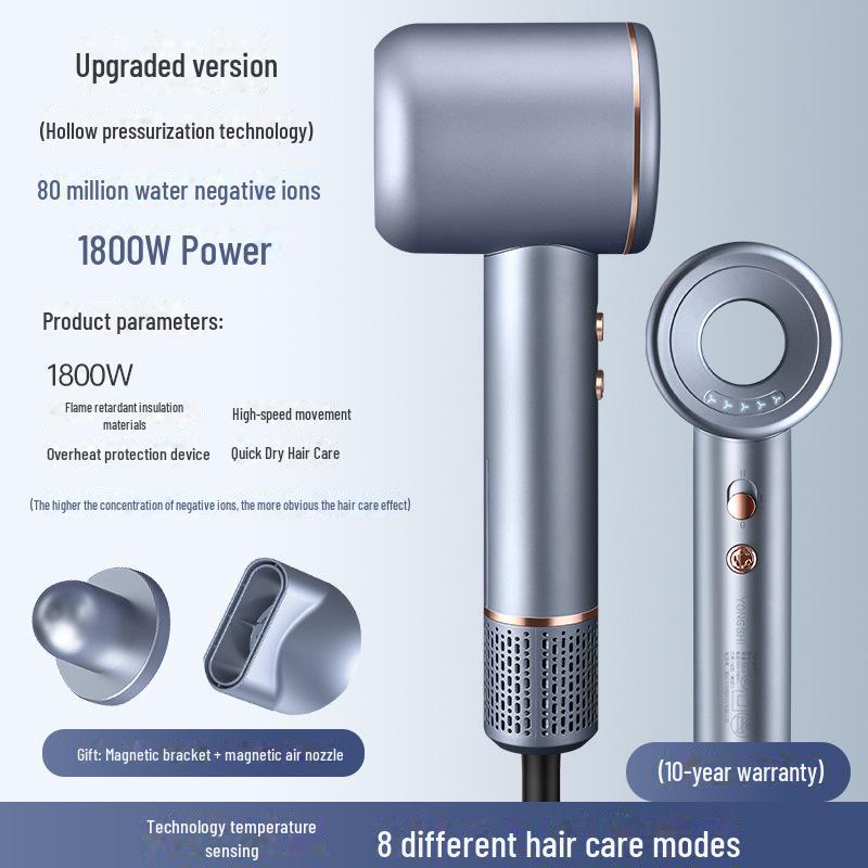 

Высокоскоростной ионизированный фен Shunrui с интеллектуальным контролем температуры European standard-220V