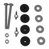 Close Coupling Toilet Fixing Kit with M6 Stainless Steel Bolts and Rubber Grommets To Seal Toilet Tank and Bowl Securely