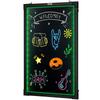 LED Message Writing Board, 24 X 16 Inch Illuminated Erasable Chalkboard, Neon Effect Menu Sign, Drawing Board with 8 Fluorescent Chalk Markers and