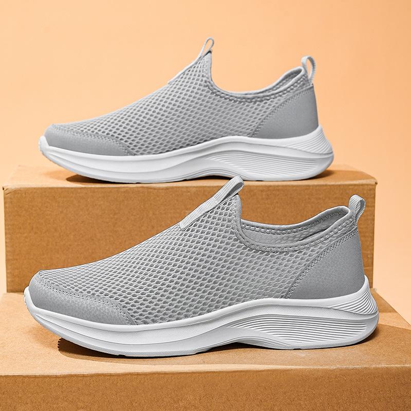 48 Large Size Summer Light Sports Shoes Men's Fashion Running Shoes Mesh Shoes Mesh Breathable Casual Shoes Men's Shoes