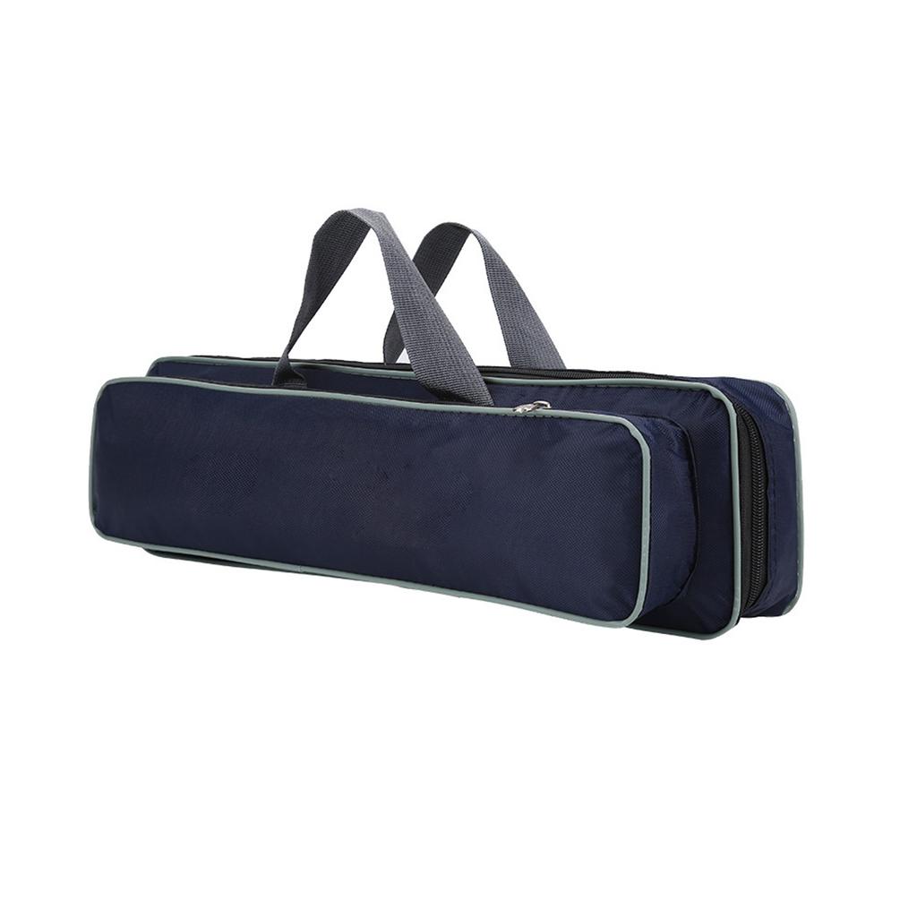 Outdoor Fishing Rod Pole Reel Lures Box Tackle Storage Bag Handbag Adjustable Strap