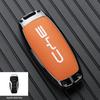 Car Remote Key Case Fob Cover Holder Shell Bag for BYD Song Plus Atto 3 Han EV Tang DM Qin Seal Dolphin Keychain AccessoriesP