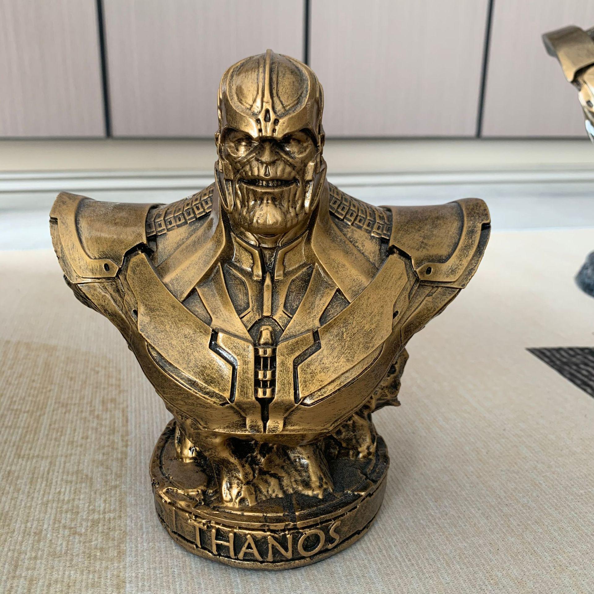 Marvel Avengers Thanos Half-Body Resin Bust Decorative Villain Statue