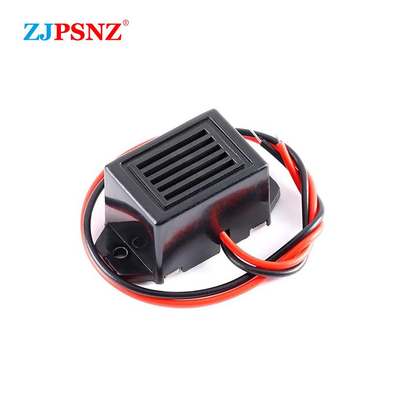 Siren Beeper Buzzer Sound Warning Alarm Adapter Cable Slim Invisible For Car Truck Vehicle Reversing Reminders 3V 6V 9V 12V 24V