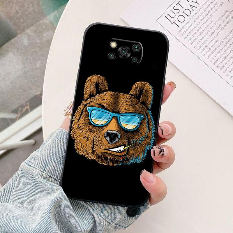 For Xiaomi Poco X 3 Pro X3 NFC X3GT Phone Case astronaut Silicone Camera Protection Back Cover For Poco X3 Pro GT Funda Coque