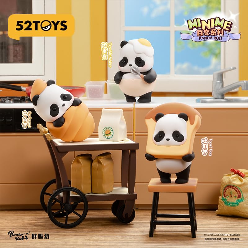 52TOYS BLINDBOX Panda Roll Mini Me Dress-Up Series 20-Piece Rebox