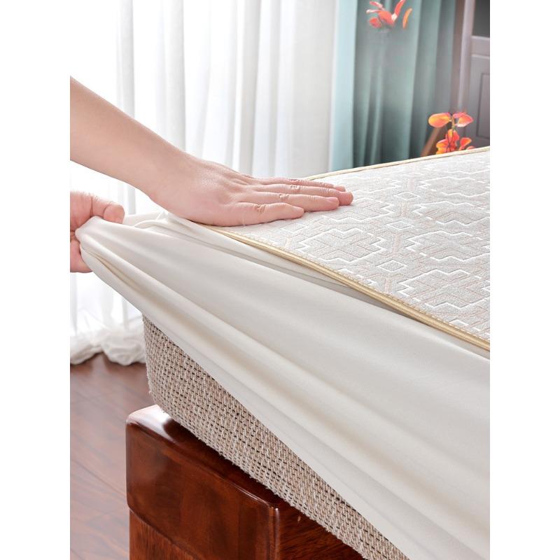 Sofa Cover Non-Slip All Wrapped Cover Chinese Three-Seat Solid Wood Sofa Cushion Four Seasons Universal Sofa Cushion