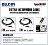 Belden 8412 15cm Patch Cables with L-shaped Plugs (Set of 3)