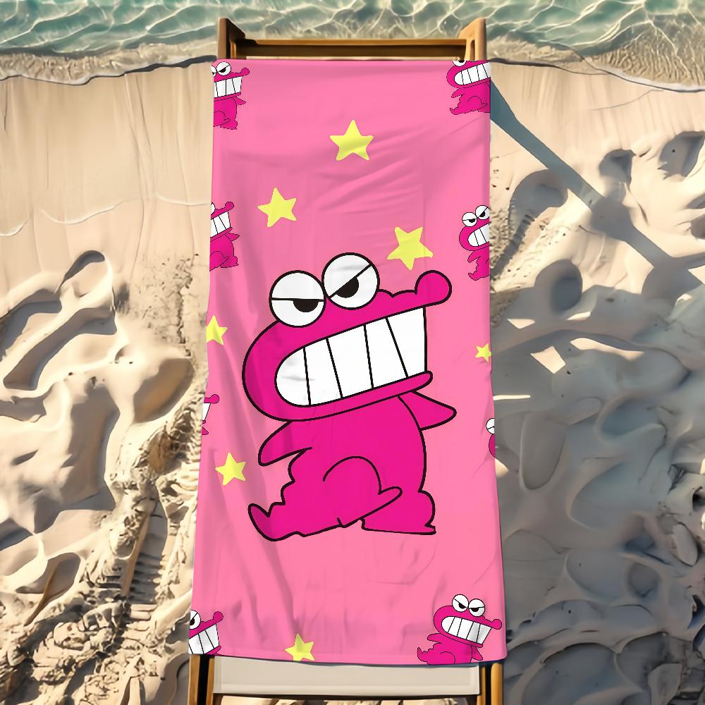 Cartoon C-Crayon S-Shin-Chan Towel Beach Towel Travel Lightweight Skin Friendly For Pool Beach Camping Cruise Summer