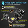 MAXGTRS D1S D3S LED Canbus D2S D4S D1R D2R D3R Headlight 90W 6000K 28000LM Auto Xenon Bulbs Replacement Plug&Play 12V
