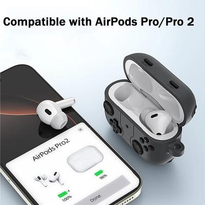 For Airpods Pro 3/Pro 2/4 Case Cover Game Console Design AirPod 4 Case Silicone Protective Cover For Apple AirPods Pro 3/Pro 2