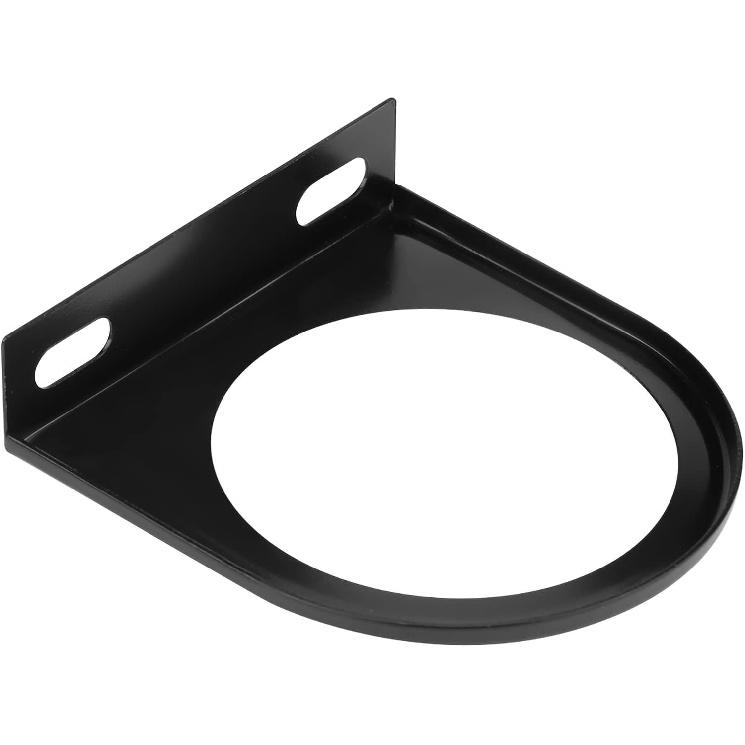 Single Gauge Mounting Panel, 52mm 2 Inch Gauge Bracket Holder Universal Single Hole Meter Gauge Pillar