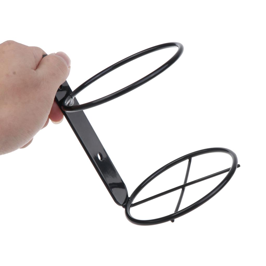 Wall Mounted Wine Bottle Holder Display Rack Hanger Kitchen Organization for Champagne Cocktail Bottle Metal Storage