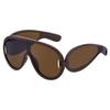 Integrated Large Frame Sunglasses Women'S Trendy Sports Cycling Sunglasses Men'S Glasses