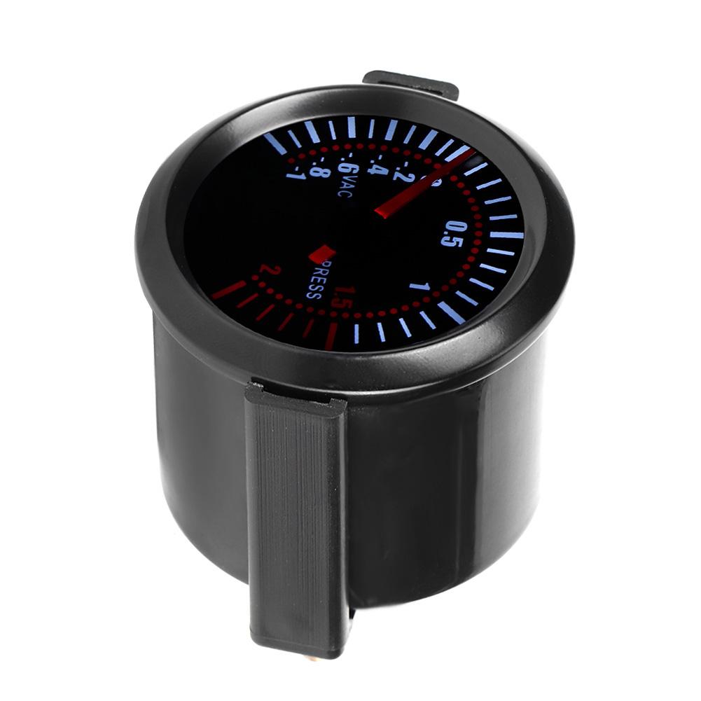 

12 В Универсальный 52 мм 2,05 дюйма Модифицированный Предупреждающая функция Турбометр Автомобильный прибор