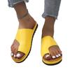 Wear Leather Drag Slope Heel Cover Toe Cool Slippers Women's Foreign Trade Large Size Spot