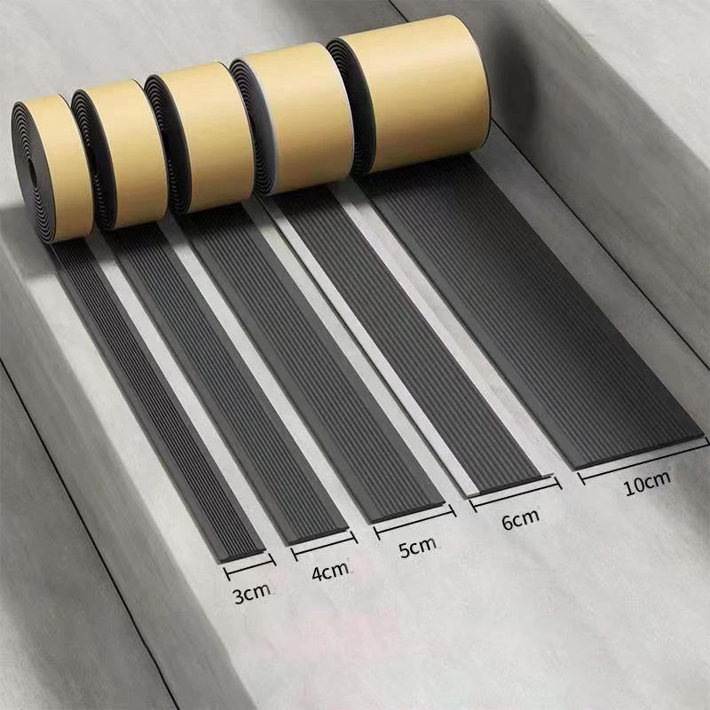 

1M PVC Self-adhesive Anti-Slip Stair Tape Abrasive Treads Carpet Floor Sticker Non Skid Safety Sealing Strip Home Floor Decor 3CM&1m&Other