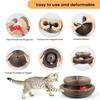 Organ Cat Scratching Board Toy with Bell Interactive Foldable Corrugated Paper Scratch Board Mental Physical Exercise Toy Pet Supplies
