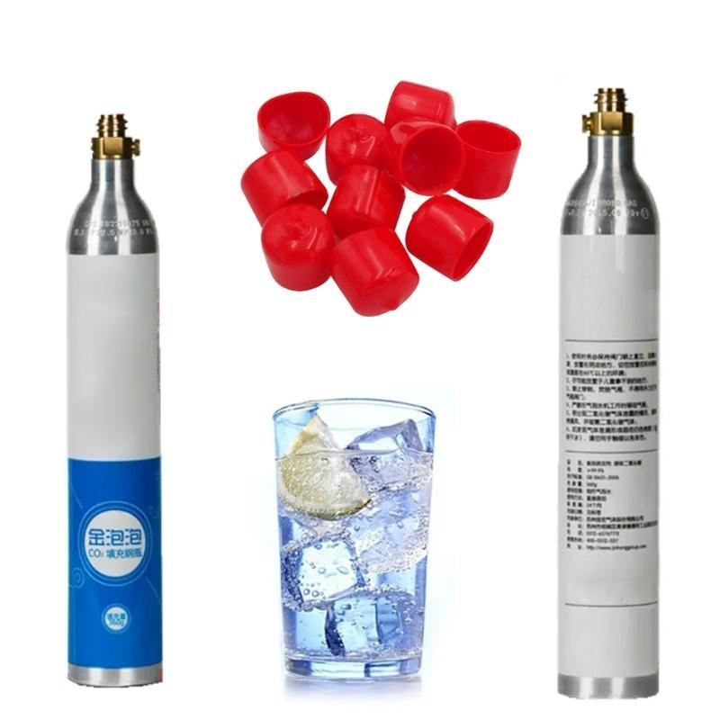 10 Pack Leakproof Protective Caps CO2 Beverage Maker Protective Covers Beverage Machine Parts Rubber Protective Sleeves China Mainland