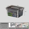 Compact Multi-layer Transparent Medicine Organizer with Large Capacity