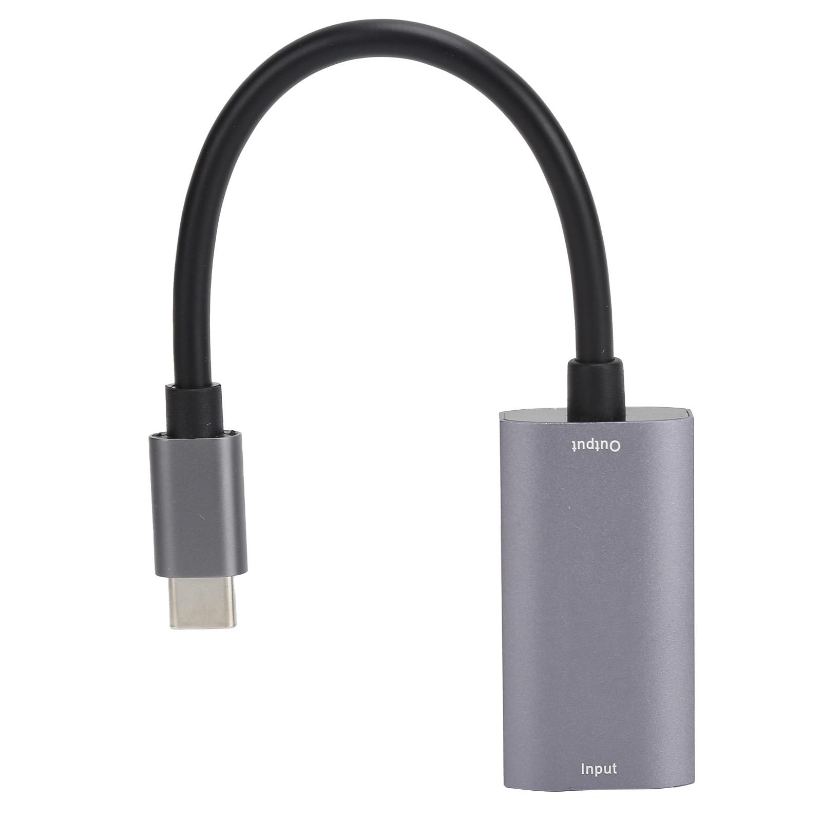 

4K At 30HZ HD Multimedia Interface to TypeC Video Capture Card for Teaching Recording