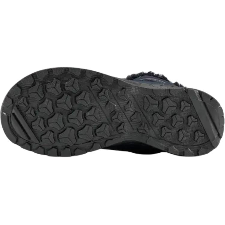 DECATHLON SH100 Slip Resistant Waterproof Thermal Mid Top Kids' Boots Dark Blue Kids'