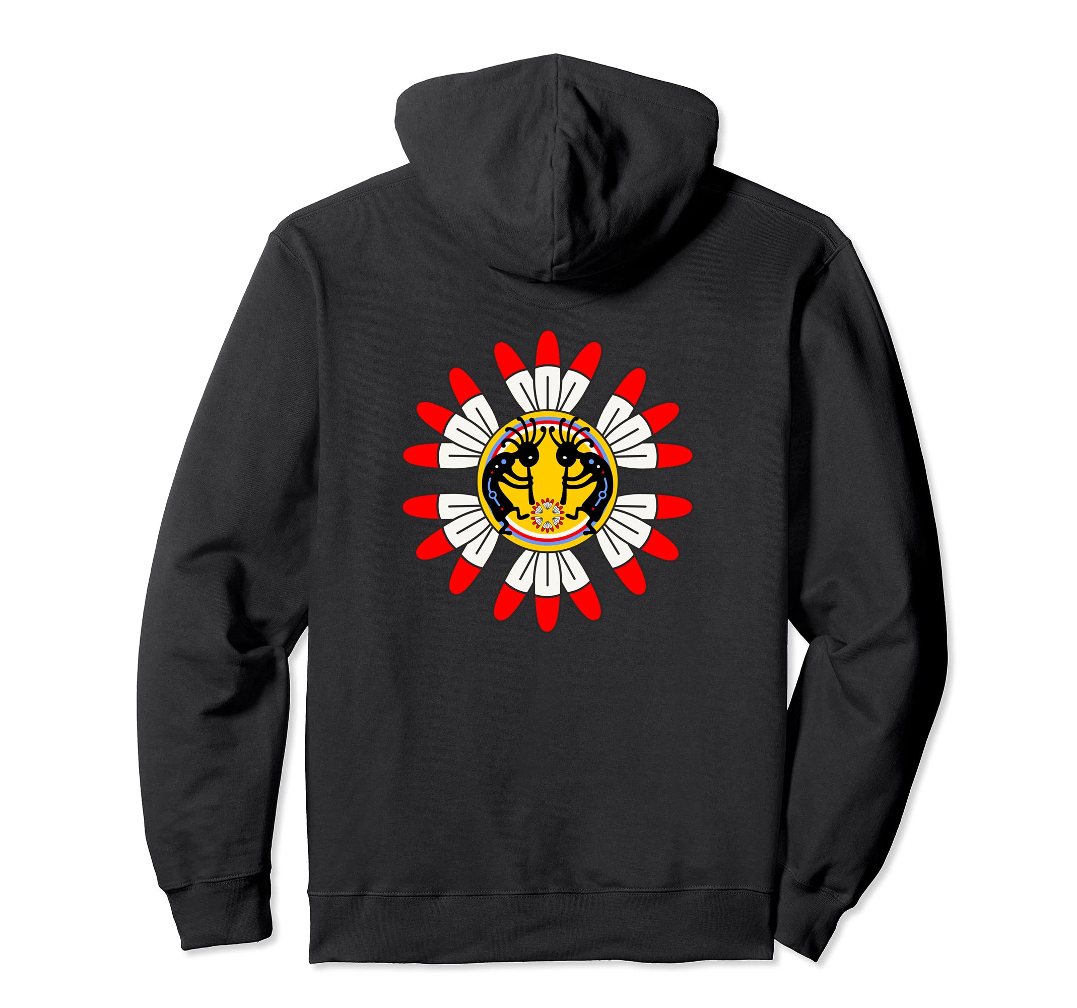 

Kokopelli Duo - Native American Sunflower Logo 1 - Fun Fun Fun Hoodie