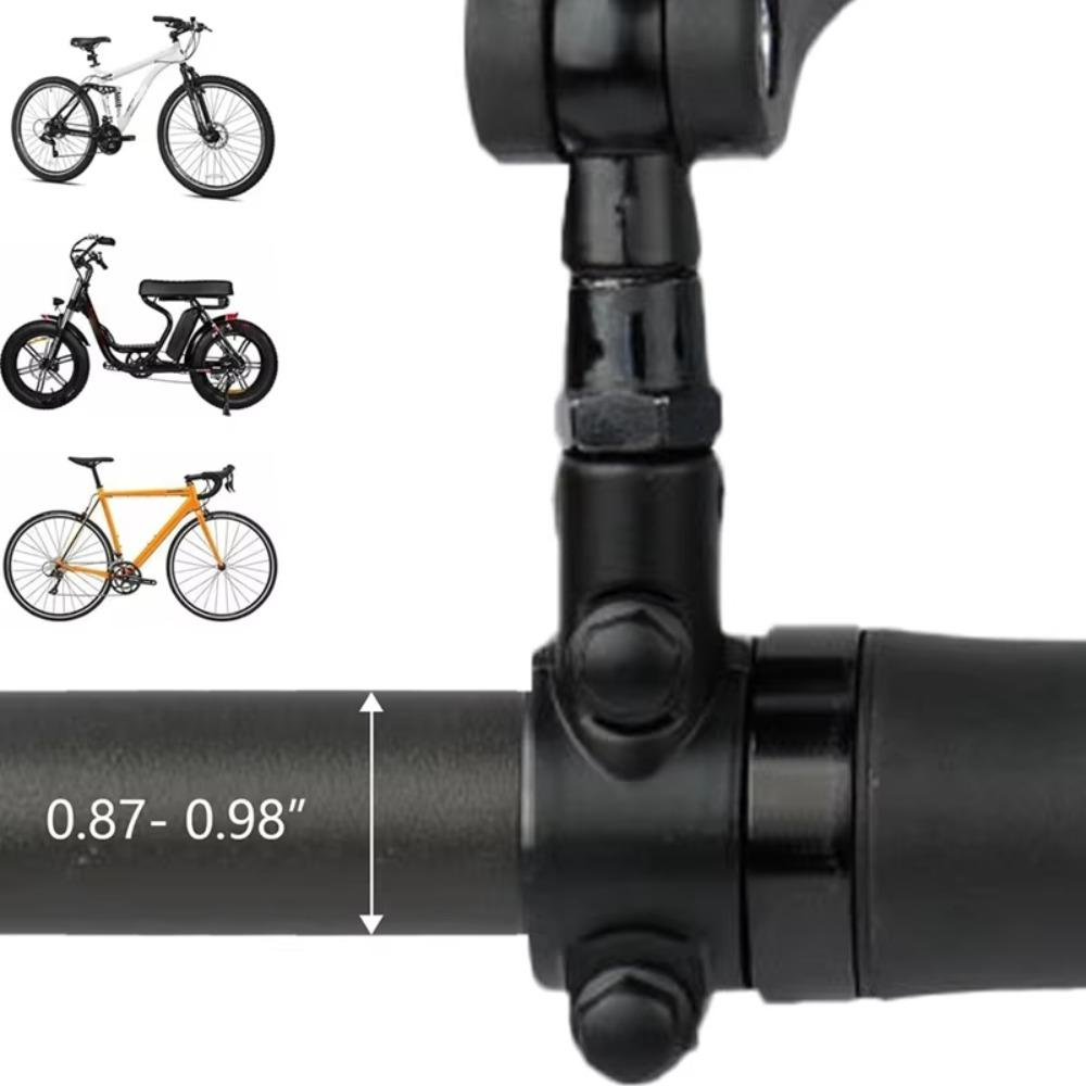 Safe 360° Rotatable Bike Mirror Foldable Accessories Motorcycle Rearview Mirror Reflector Rotate Bicycle Mirrors