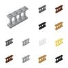 50 Peças Blocos de Construção DIY 1x4 Corrimão Tijolos Grossos Figura Brinquedos Educativos Criativos para Crianças Tamanho Compatível Com 15332
