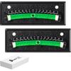 2 Pack Rv Level Bubble,graduated Scale Levels for Precision Leveling,stick on Leveling System for RV, Camper, Trailer and Caravan, High Visibility