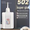 Super Colla Universale 502 ad Asciugatura Rapida - Impermeabile, per Scarpe, Lavorazione del Legno e Riparazioni