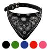 Pet Cats Small Dog Collar Adjustable Scarf Triangle Neckerchief Bandana Towel