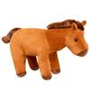 Simulation Sweaty Horse Little White Horse Doll Plush Toy Doll Children Sleeping Pony Doll Birthday Gift