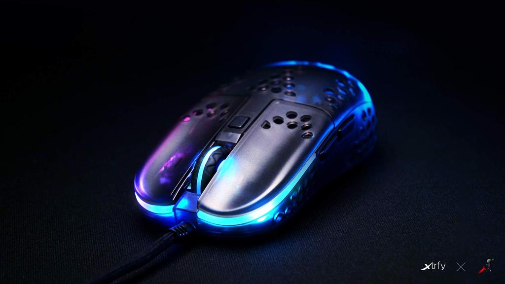 Xtrfy MZ1 Rail Lightweight Gaming Mouse Rocket Jump Ninja Design - Zy's