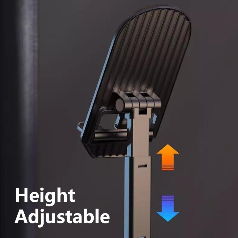 Universal Aluminum Alloy Phone Stand 360° Rotating Foldable Tablet Holder Desk Phone Portable Bracket For Iphone Ipad Xiaomi