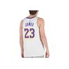 Nike Maglia NBA Edizione Limitata Versione Fan, Los Angeles Lakers, Anthony Davis N.. 3, Gilet da Basket Traspirante Senza Maniche da Uomo Top Bianco AA7101-112