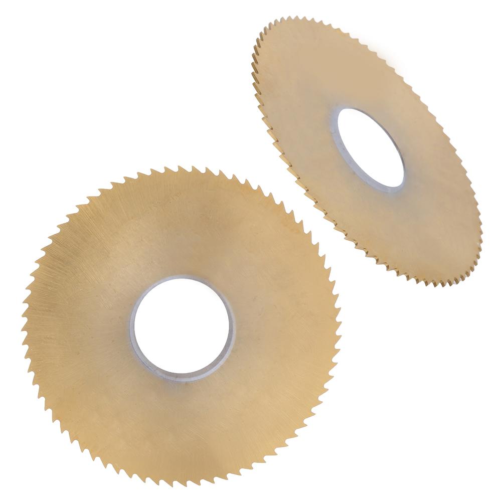 Saw Blade Cutting Grinding Disc TiCoated HSS Milling Cutter 75 x 0.8 x 22mm 72 Teeth
