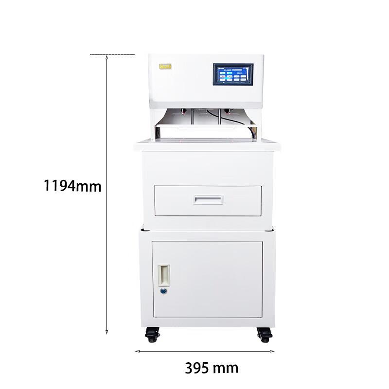 Zhongchuangen CN-M6 Semi-Automatic 3-Hole Binding Machine CN plug (adapter included)