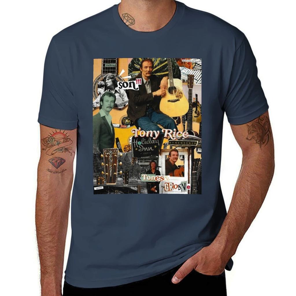 Tony Rice Erinnerungs T-Shirt Robust Lässig Arbeits T-Shirt