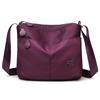 Women's Bag Large Capacity Multi-Zip Commuter Lightweight Shoulder Crossbody Bag