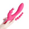 3 w 1 dildo dla kobiet królik wibrator wodoodporny akumulatorowy wibrator analny łechtaczki zabawki erotyczne dla par pomoce seksualne