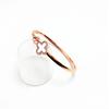 Korean Four-Leaf Clover Eco-Friendly Rose Gold Bracelet - Versatile, Popular Open Bangle