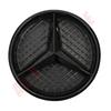 OE Style Front Grill Chrome Star Emblem Silver Badge Fit For Mercedes Benz ML-Class W166 2012-2015 ML250 ML350 ML400 ML500 ML550